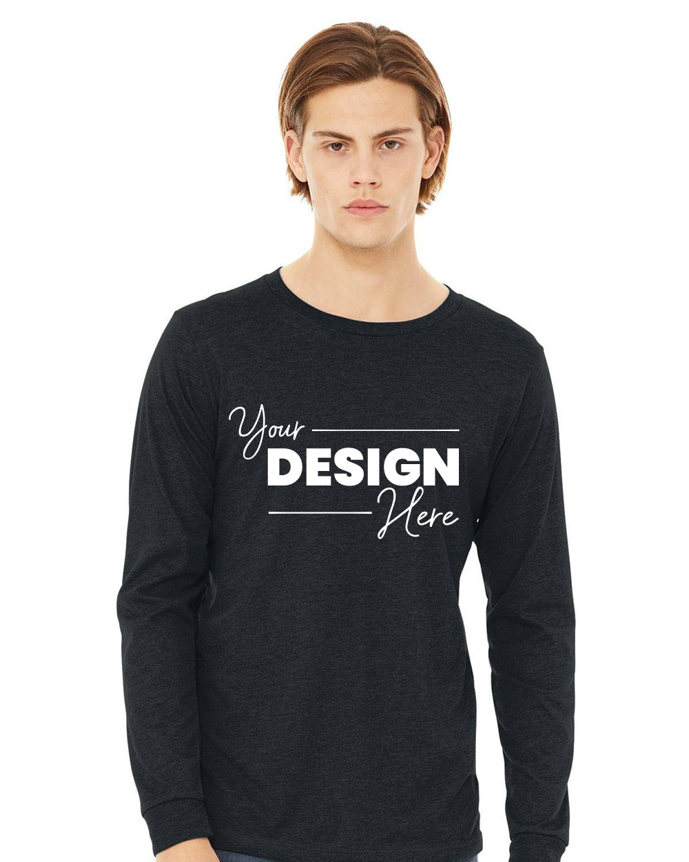 Bella Canvas Unisex Heather CVC Long Sleeve T-Shirt BC3501CVC