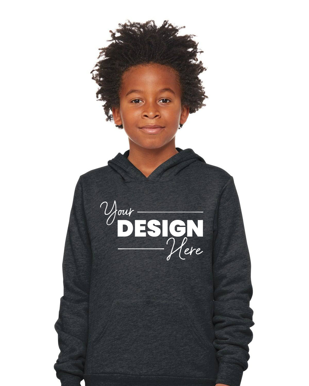 Bella Canvas Youth Sponge Fleece Pullover Hoodie BC3719Y