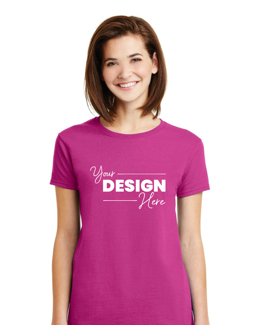 Gildan - Ladies 100% US Cotton T-Shirt 2000L