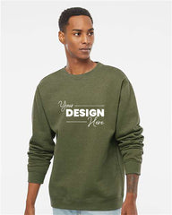 Independent Trading Co. Midweight 100% Cotton Crewneck Sweatshirt SS3000