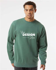 Independent Trading Co. Midweight Pigment-Dyed Crewneck Sweatshirt