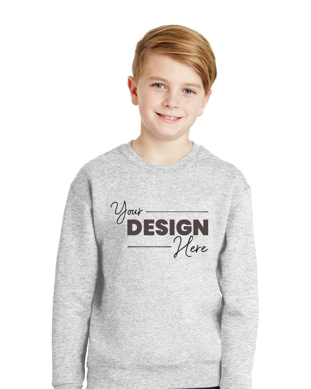 Jerzees Youth NuBlend Crewneck Sweatshirt 562B