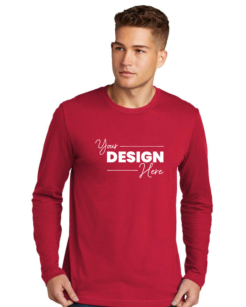 Next Level Apparel Cotton Long Sleeve T-Shirt NL3601