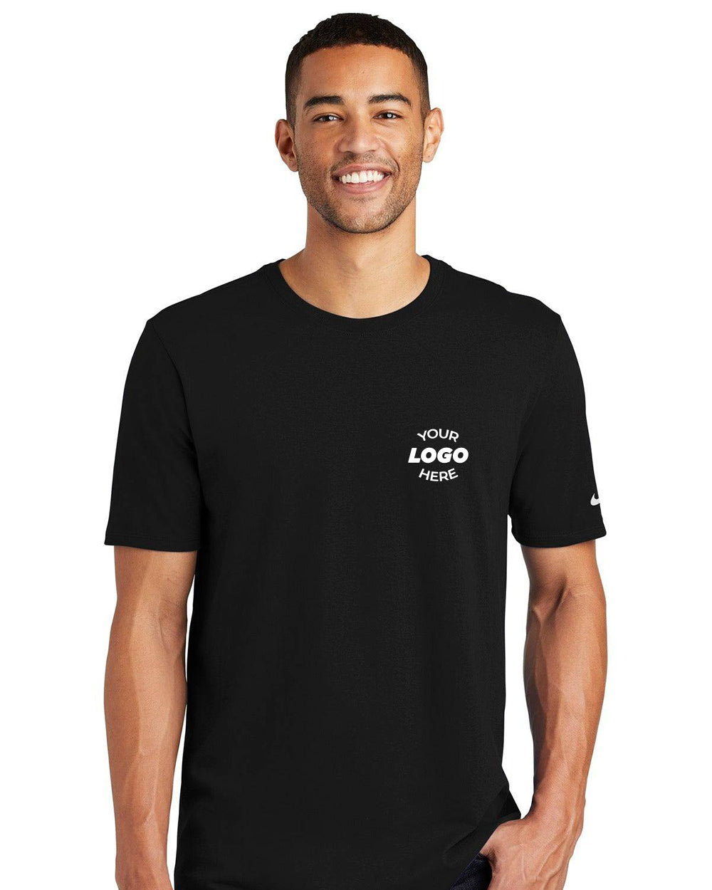 Design Custom Printed Nike Core Cotton T Shirts NKBQ5233 Kodiak Wholesale
