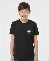 Tultex Youth Fine Jersey T-Shirt 100% Cotton
