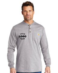 Carhartt Long Sleeve Henley Pocket T-Shirt CTK128
