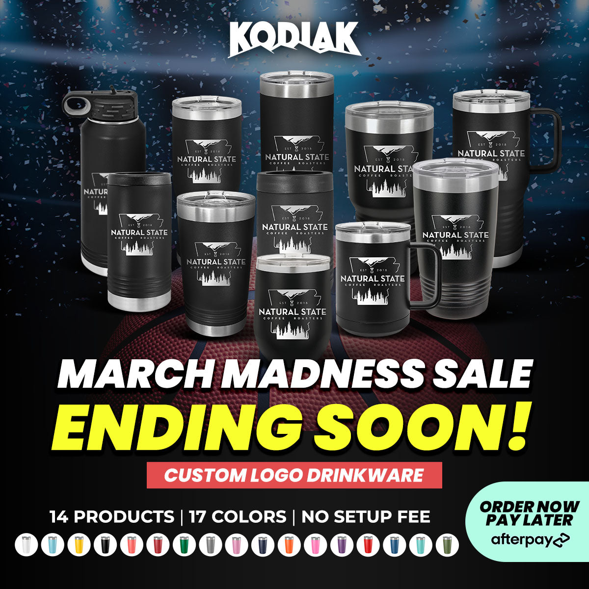 March Madness Sale — Custom Drinkware