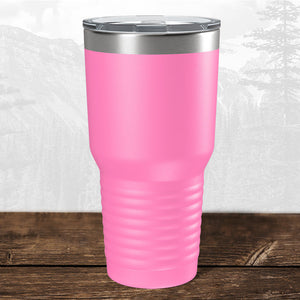 The Kodiak Coolers 30 oz Tumbler features a matte pink finish, clear lid, and laser-engraved "Wisconsin Green Bay Bulldogs" design—ideal school drinkware for Meadowbrook fans.