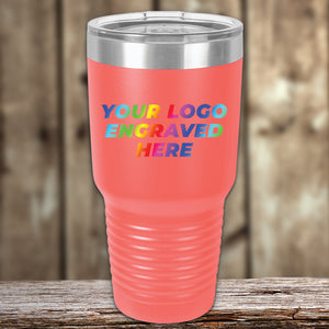 A Kodiak Coolers Custom Tumbler with your logo UV Printed on it, perfect as a corporate promotional gift.