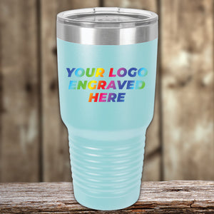 A Kodiak Coolers Custom Tumbler with your logo UV Printed on it, making it a perfect corporate promotional gift.