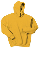 A comfortable Gildan - Youth Heavy Blend Hoodie Sweatshirt 18500B available in youth sizes, showcased against a white background.