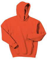 A durable and comfortable Gildan - Youth Heavy Blend Hoodie Sweatshirt 18500B, showcased on a white background.