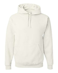 A Jerzees NuBlend Hoodie Sweatshirt on a white background.
