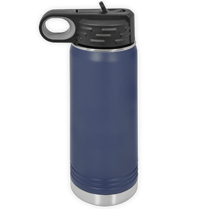 BLANK ITEM - 20 oz Water Bottle with Built in Straw