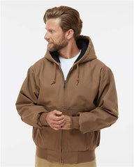 Dri Duck Cheyenne Boulder Cloth Hooded Jacket with Tricot Quilt Lining