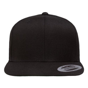 Yupoong Classics 6089 Premium Flat Bill Snapback Cap - Custom Embroidered Hat