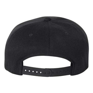 A Flexfit 110 Flat Bill Snapback hat sits on a white background.