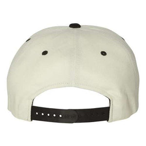 A structured six-panel Flexfit 110 Flat Bill Snapback hat with a snapback closure.