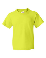 Fruit of the Loom HD Cotton Youth Short Sleeve Safety T-Shirt
