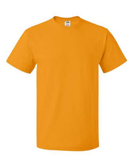 A Fruit of the Loom HD Cotton Short Sleeve Safety T-Shirt made of high-density cotton on a white background.