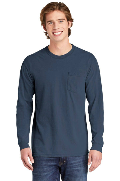 Comfort Colors Heavyweight Ring Spun Long Sleeve Pocket T-Shirt 4410