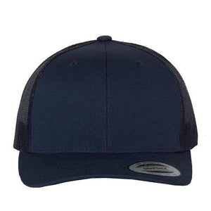 Yupoong Classics Six-Panel Retro Trucker Snapback Hat 6606 - Custom Embroidered Hat