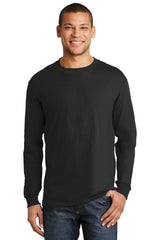 Hanes Beefy-T - 100% Cotton Long Sleeve T-Shirt 5186