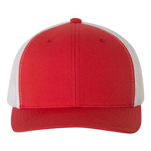 A YP Classics Six-Panel Retro Trucker Snapback Hat 6606 with snapback closure on a white background.