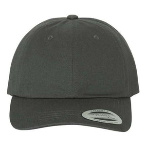 Yupoong Classics 6245CM Classic Dad Hat - Custom Leather Patch Hat | No Minimals | Volume Tiered Pricing