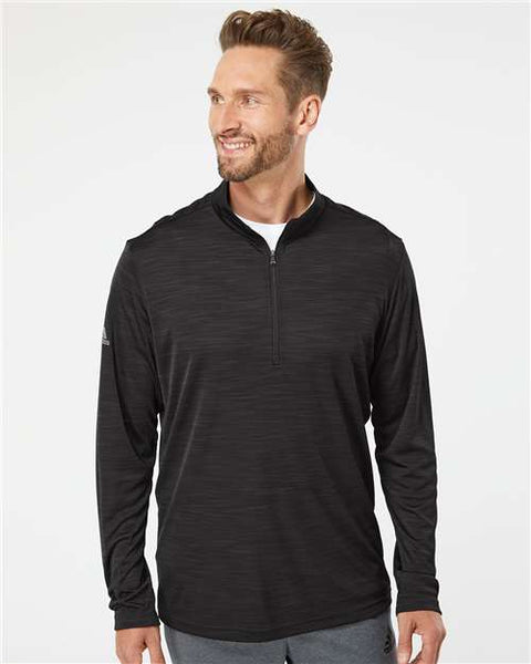 Adidas Lightweight Melange Quarter-Zip Pullover