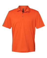 An Adidas Lightweight Performance Polo made with 100% recycled polyester.