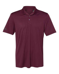 An Adidas Lightweight Performance Polo 100% Recycled Polyester made of recycled polyester.