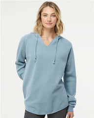 Indpendent Trading Co Women Lightweight California Wave Wash Hoodie Sweatshirt