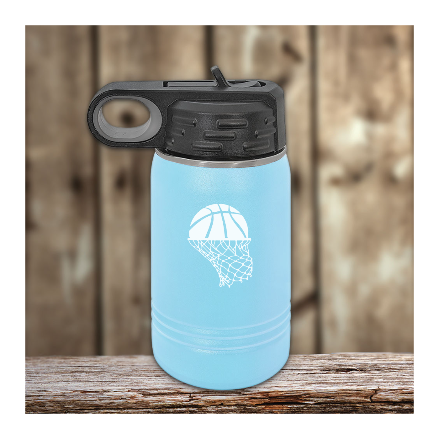 Custom Kids Water Bottles 12 oz Personalized with Name and Design