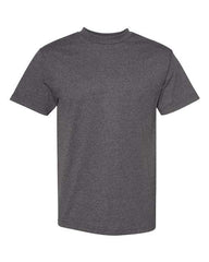 An American Apparel Unisex Heavyweight 100% Cotton T-Shirt on a white background with long-lasting wear.