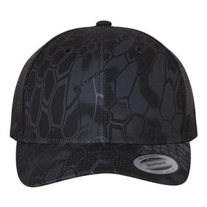 A YP Classics hat with a snake print and snapback closure.