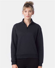 Alternative Women's Eco-Cozy Fleece  Quarter-Zip Sweatshirt