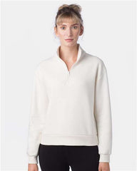 Alternative Women's Eco-Cozy Fleece  Quarter-Zip Sweatshirt