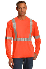CornerStone ANSI 107 Class 2 Long Sleeve Safety T-Shirt CS401LS