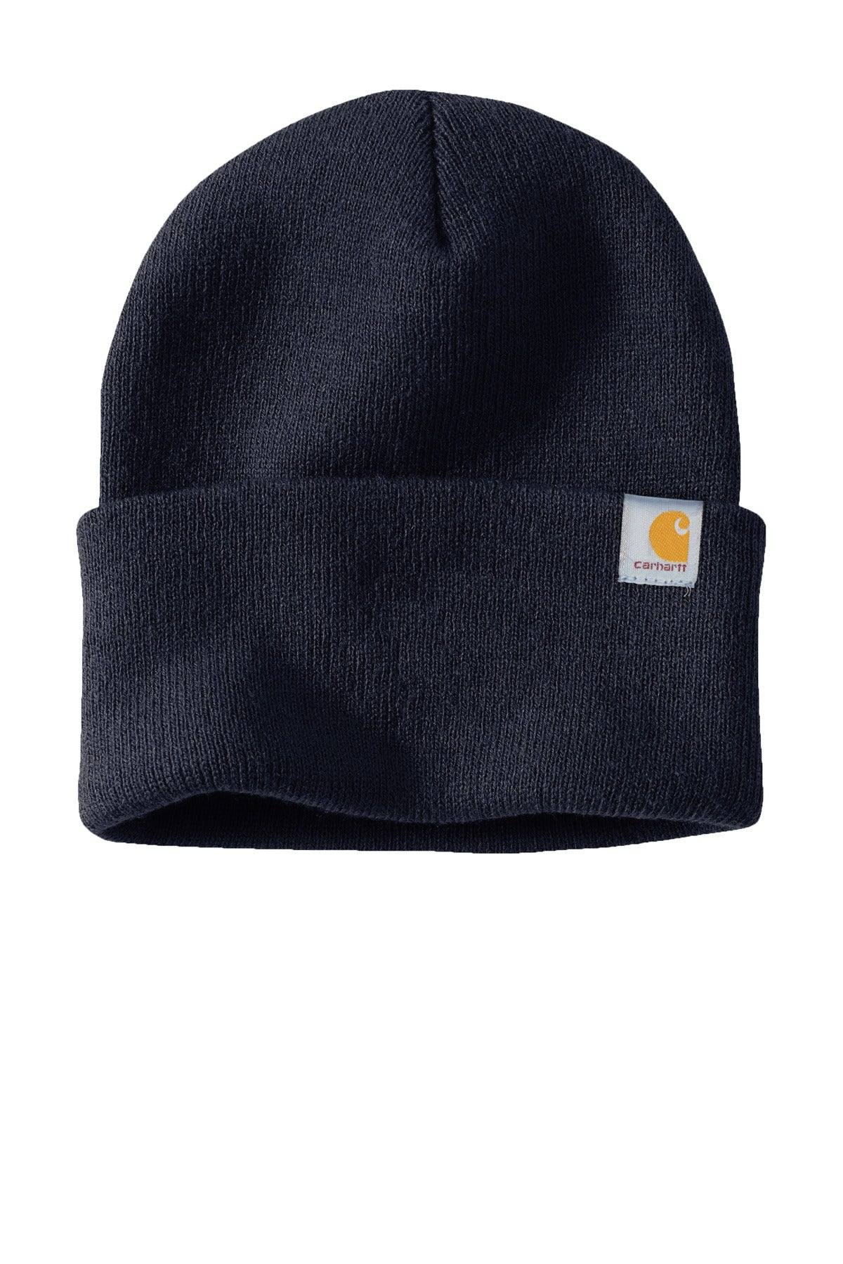 Carhartt Watch Beanie Hat 2.0 CT104597 - Custom Leather Patch Hat | No Minimals | Volume Tiered Pricing
