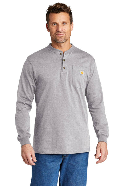 Carhartt Long Sleeve Henley Pocket T-Shirt CTK128