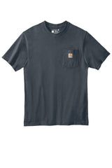 Carhartt Workwear Pocket Short Sleeve T-Shirt CTK87, a durable cotton/poly blend for rugged workwear.