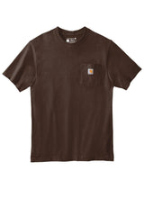 Carhartt Workwear Pocket Short Sleeve T-Shirt CTK87, a durable cotton/poly blend work shirt perfect for rugged workwear.