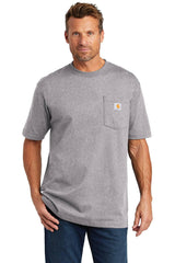 Carhartt Workwear Pocket Short Sleeve T-Shirt CTK87 - durable cotton/poly blend for rugged workwear.