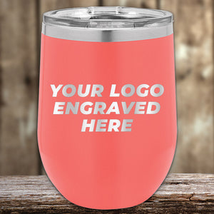 Get your business logo laser engraved on our Custom Engraved Drinkware with your Logo from Kodiak Coolers.