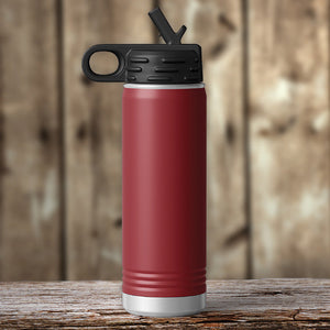 A Kodiak Coolers stainless steel water bottle with your Custom Water Bottles 20 oz with your Logo or Design Engraved - Special Black Friday Sale Volume Pricing - LIMITED TIME.