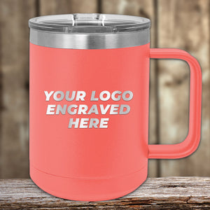 A Kodiak Coolers custom mug with your business logo engraved on it, perfect as a promotional gift.