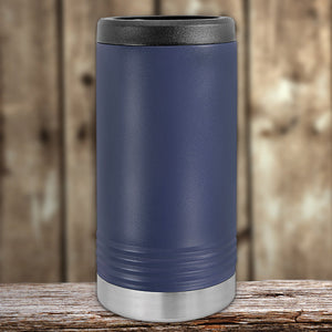 A Custom Slim Seltzer Can Holder with your Logo or Design Engraved - Special Black Friday Sale Volume Pricing - LIMITED TIME from Kodiak Coolers, stainless steel tumbler here.
