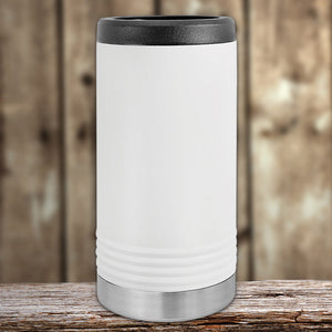 A Custom Slim Seltzer Can Holder from Kodiak Coolers with your logo or design engraved - Special Black Friday Sale Volume Pricing - LIMITED TIME.