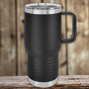 A Custom Travel Tumblers 20 oz with your Logo or Design Engraved - Special Black Friday Sale Volume Pricing - LIMITED TIME by Kodiak Coolers.